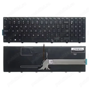 tastatura originala DELL Inspiron 15 US 7559 3xxx 5xxx 7xxx backlight (iluminare alb)
