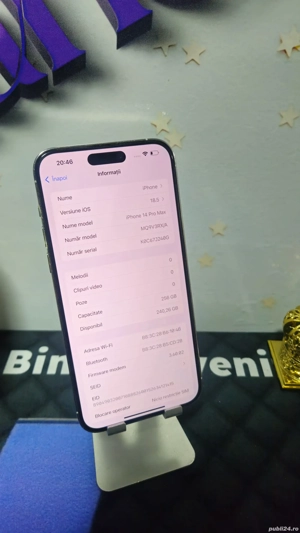 iPhone 14 Pro Max 256GB Baterie:87%.Pre  fix! - imagine 3