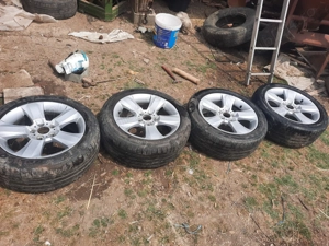 Vând 4 roti Bmw x3 cu cauciucuri de vara,genți de aluminiu - imagine 5