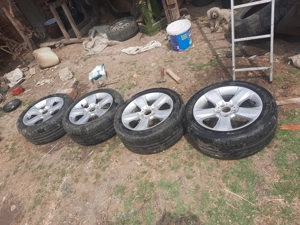 Vând 4 roti Bmw x3 cu cauciucuri de vara,genți de aluminiu - imagine 4