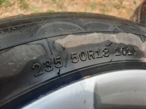 Vând 4 roti Bmw x3 cu cauciucuri de vara,genți de aluminiu - imagine 2