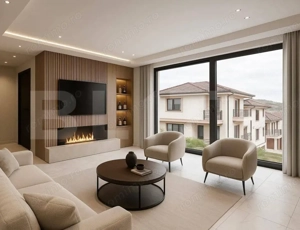 Casa individuala, 280mp, 500 teren, garaj dublu, terasa circulabila, Chinteni! - imagine 8