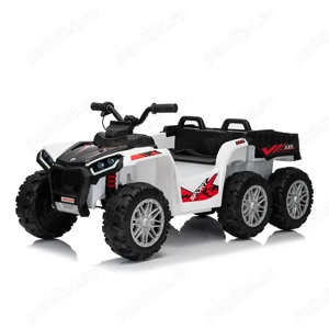 ATV electric cu bena, Kinderauto FarmQuad 6x6 12V 14AH  - imagine 5
