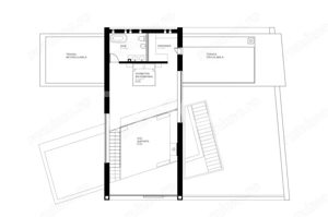 Casa individuala de vanzare cu terasa teren 320 mp zona Centrala Sibiu - imagine 11