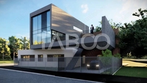 Casa individuala de vanzare cu terasa teren 320 mp zona Centrala Sibiu - imagine 4