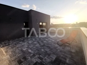 Casa individuala moderna cu terasa teren 408 mp zona Selimbar Sibiu