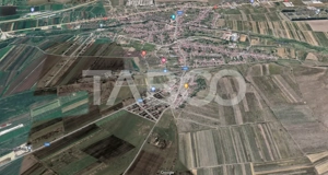 Teren de vanzare 629 mp cu autorizatie de constructie Cristian Sibiu - imagine 2
