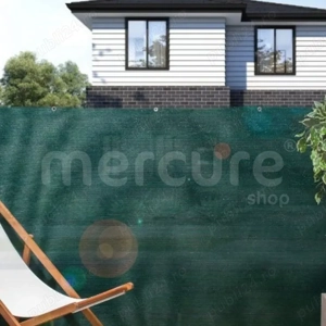 Plasa verde cu inele 2 x 5 m, 160 g - imagine 3