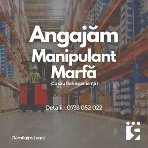 Angajare magazain Ramilgips