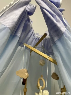 Baldachin + suport metalic