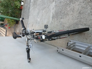 vind bicicleta mtb cu suspensi cu roti de 26 - imagine 2