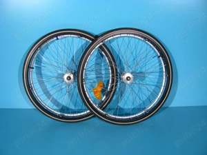 Roata cu cauciuc si camera 24x1