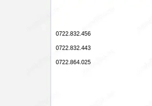 SIM Numar Vodafone prefix vechi, 0722 - imagine 2