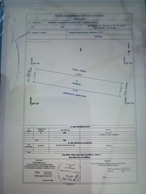 Vănd teren intravilan  in sat Caltuna, jud Buzau.