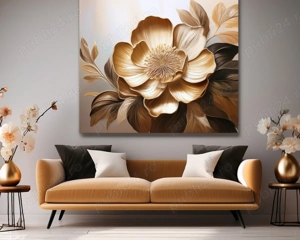 Tablouri Canvas Flori abstracte sau personalizate cu poza ta dim. de la  20 20 cm până la 100 150 cm - imagine 1