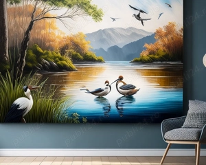 Tablouri Canvas Flori abstracte sau personalizate cu poza ta dim. de la  20 20 cm până la 100 150 cm - imagine 7