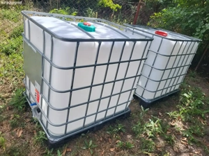 Butoaie IBC cu palet metalic si plastic!!!