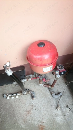 Vând cazan pe lemne și cărbuni AlfaTerm 24 kW - imagine 2