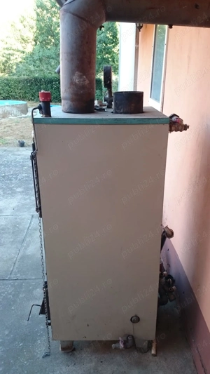 Vând cazan pe lemne și cărbuni AlfaTerm 24 kW - imagine 3