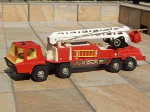 Jucarie autospeciala masina pompieri Bronco Gozan Spania veche tabla - imagine 2