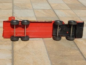 Jucarie autospeciala masina pompieri Bronco Gozan Spania veche tabla - imagine 5