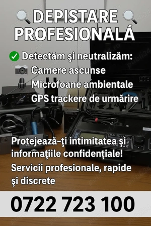 Detectivi Suceava Timisoara -Detectare camere ascunse,microfoane,gps trackere - imagine 10