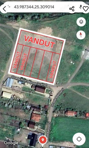 Teren Intravilan 700mp - Strada Baloseni - imagine 8