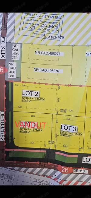 Vand teren de casa la Sag jud TIMIS - imagine 3