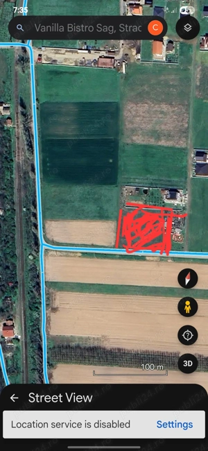 Vand teren de casa la Sag jud TIMIS