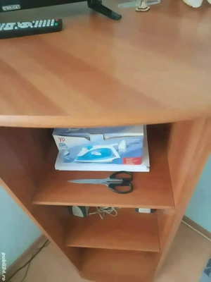 Dulap soldat cu rafturi