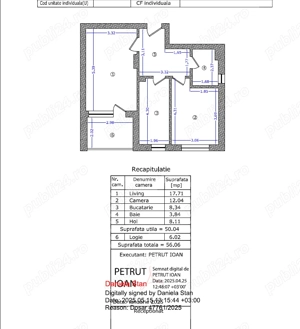 Apartament 2 camere decomandat Aparatori Patriei 57 mp etaj 6 mobilat - imagine 6