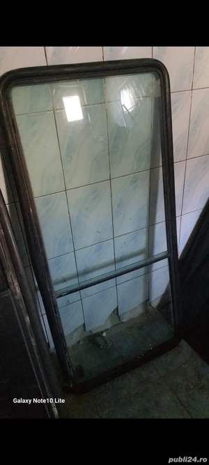  Lot 30 Geamuri Mercedes 138x68cm cu deschidere, cu chedere auto-rulota microbuz garaj hala sera - imagine 2