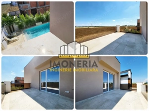 Vila stil mediteranean cu piscina-Zona zi 63 mp-0% comision-Pantelimon - imagine 12