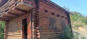 Casa din lemn rotund tratat 60mp pentru relocare  - imagine 8