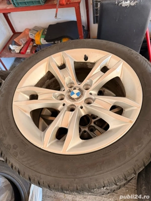 Set Roți 17 Jante si Anvelope Bmw x1 iarnă 