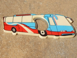 Desfacator capace vechi sub forma de autobuz autocar Neoplan 1990 - imagine 4
