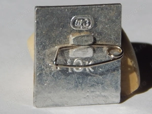 Insigna casa memoriala Lenin Susenskoe URSS metal cu ac prindere - imagine 2