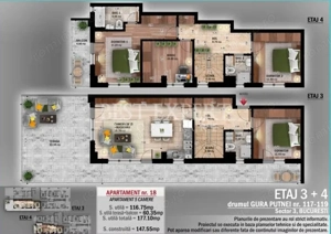 Apartament 5 camere, Duplex -Finisaje Premium /Disponibilitate imediata