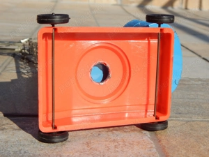 Jucarie macara constructii Tippco Germania de Vest din tabla - imagine 5