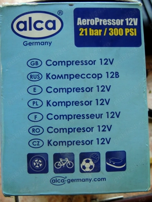Compresor aer 12 V NonStop ALCA - imagine 4