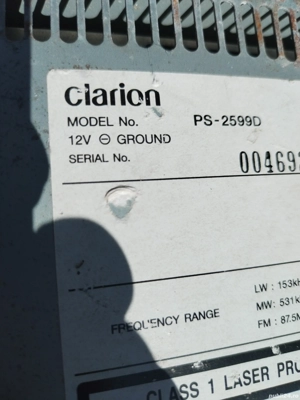 Radio CD auto Clarion  - imagine 3