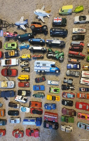 Machete masini masinute metal plastic colectie 105buc  - imagine 5