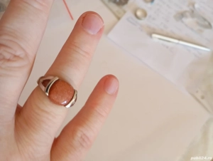 pandativ retro vintage ani 1960 din argint 15 grame - imagine 2