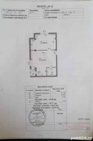 apartamente de vânzare  cu 2 cam canf 1 .etaj 1 din 4  50 mp zona Luica vizavi de Petrompret 45 .000
