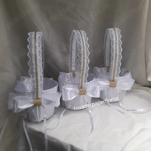 Coșulețe petale  nunta - imagine 5