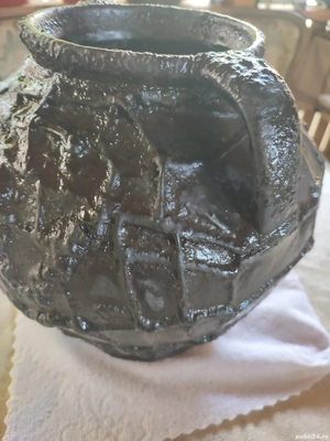 oală lut pentru gatit sarmalelor ardei umpluți etc.f veche 