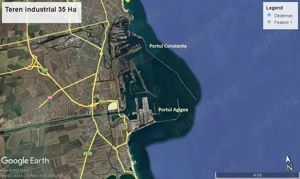 Portul Constanta - Teren industrial cu acces la A4 si la calea ferata - imagine 2
