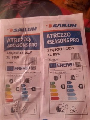 Set Anvelope “ All Season “ 235/50/R18 101V XL BSW  DOT 3624 Sailun Atrezzo 4Seasons Pro - imagine 7