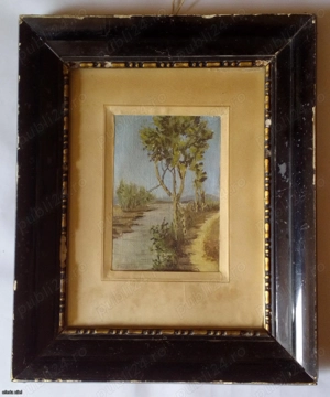 PEISAJ - lucrare veche (150 - 120 lei)