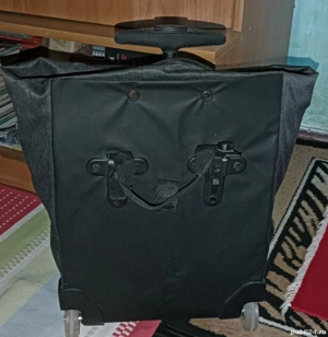 Geantă voiaj sau cumpărături cu  role - imagine 2